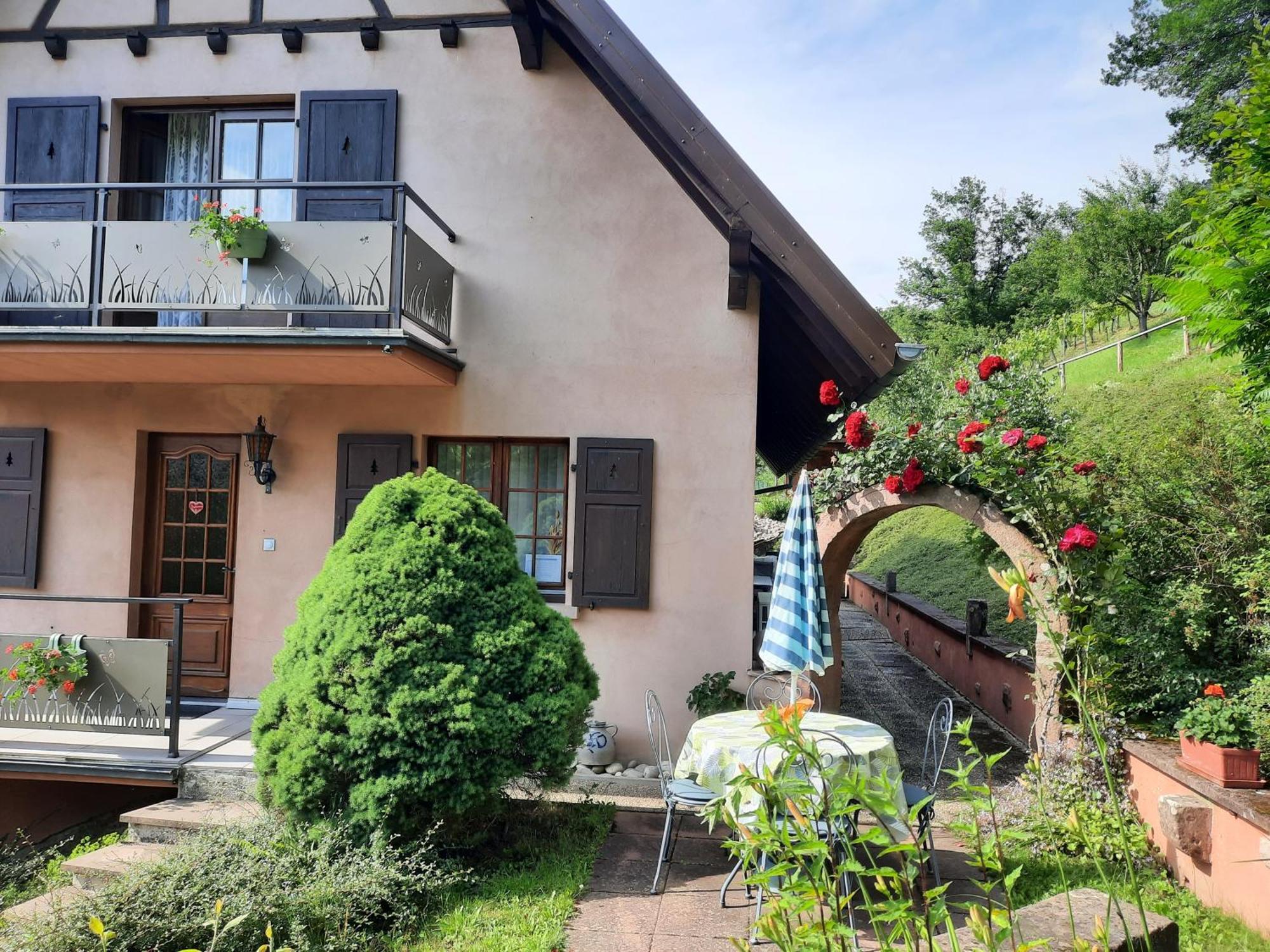 Chambres D'Hotes "Au Val Sejour" Alsace Saint-Martin  Bagian luar foto