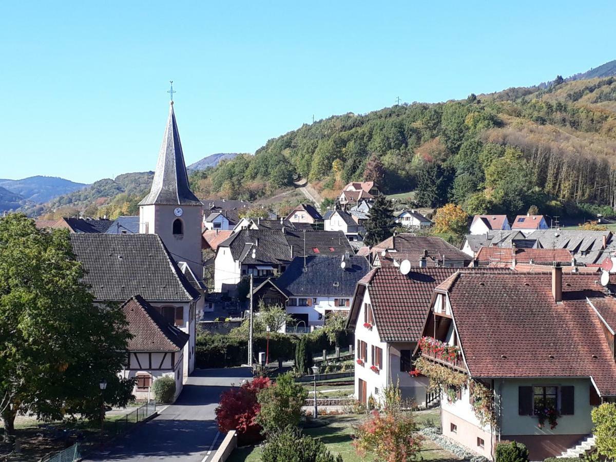 Chambres D'Hotes "Au Val Sejour" Alsace Saint-Martin  Bagian luar foto